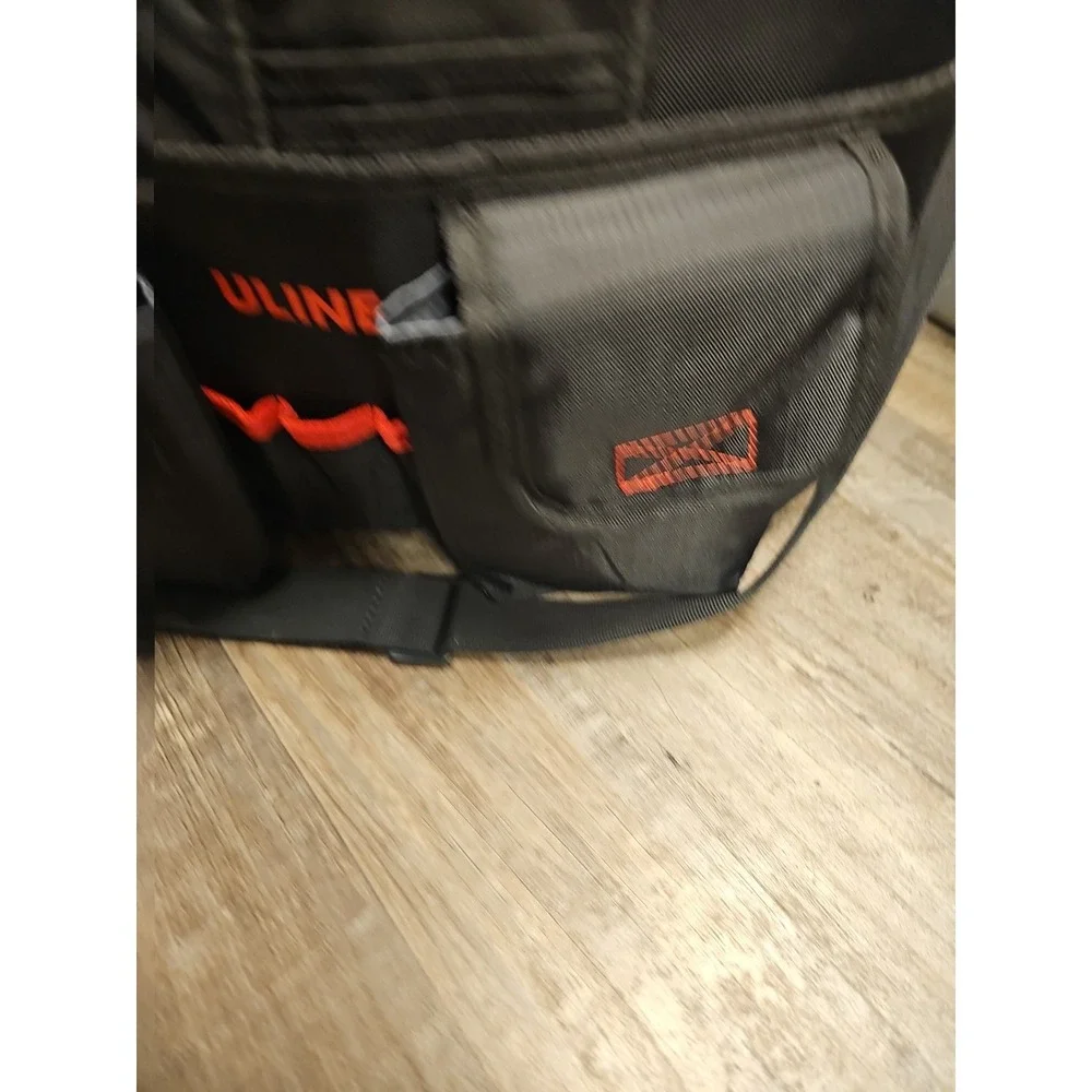 ULINE Mobile Desk With Writing Surface And Binder Clip Size 17 x 13 x 14 Inches